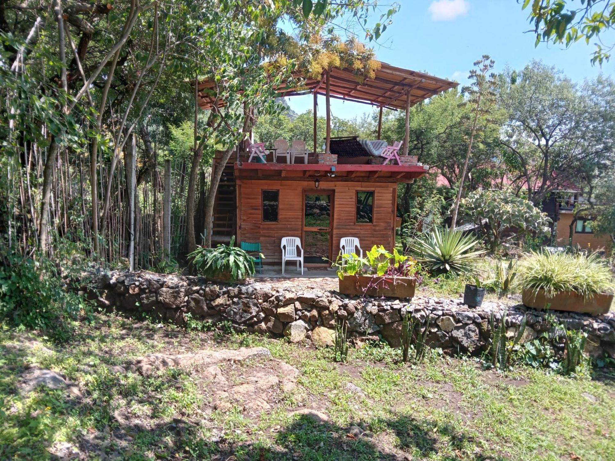 La Troje Cabanas Tepoztlán Esterno foto