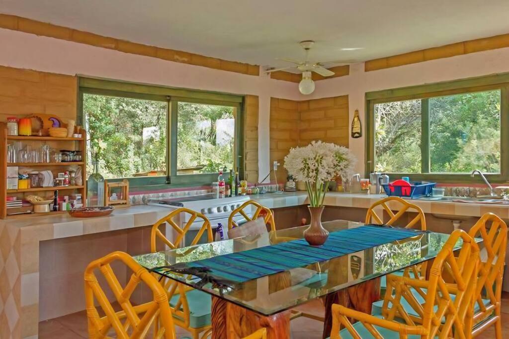La Troje Cabanas Tepoztlán Esterno foto
